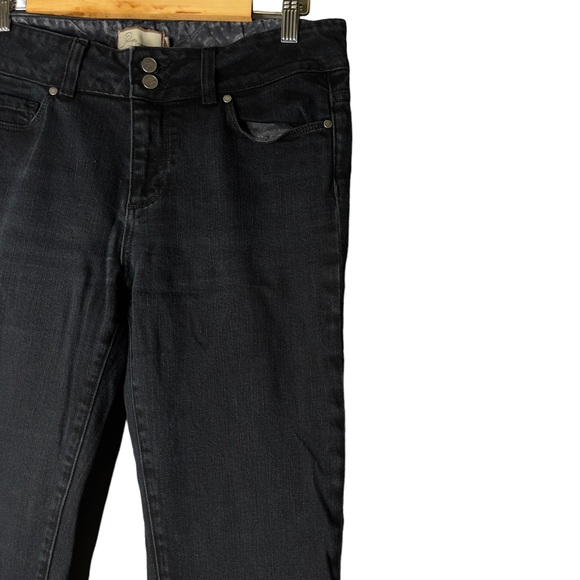 Paige Hidden Hills Bootcut Mid Rise Denim Blue Wash Jeans Size 31 - Picture 4 of 9